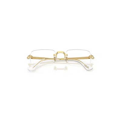 Ray Ban Rb3928v Optics By A$ap Rocky Eyeglasses Arista Gold Frame Clear Lenses Polarized 54-20