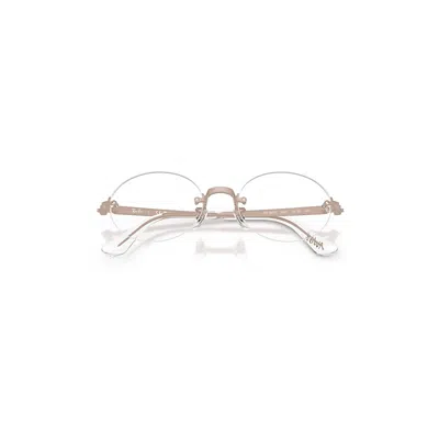 Ray Ban Rb3929v Optics By A$ap Rocky Eyeglasses Light Pink Frame Clear Lenses Polarized 52-20