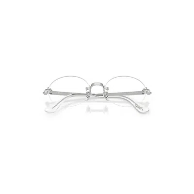 Ray Ban Rb3929v Optics By A$ap Rocky Eyeglasses Silver Frame Clear Lenses Polarized 52-20