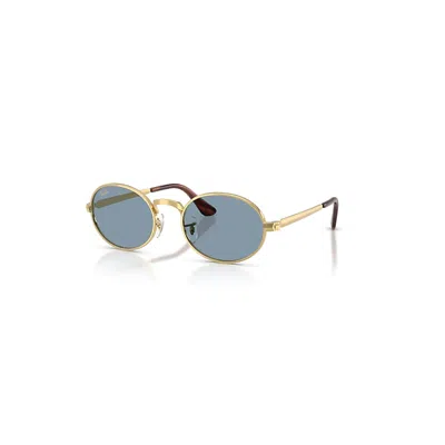 Ray Ban Rb3931 Sonnenbrillen Arista Gold Fassung Blau Glas 54-21