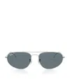 Ray Ban Explorer Iv Pilot-frame Double-bridge Sunglasses In Blue