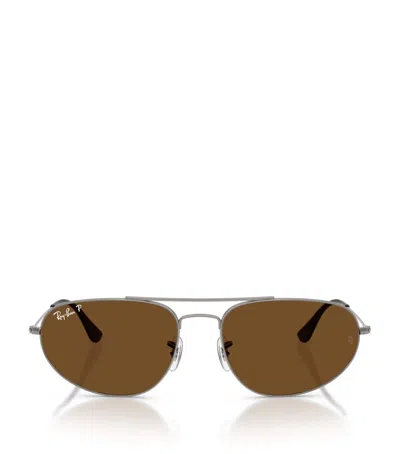 Ray Ban Rb3945 Explorer Iv Sunglasses In Silver