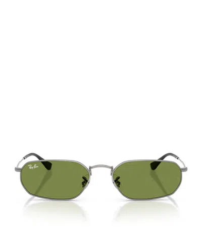 RAY BAN RB3947 METAL IRREGULAR SUNGLASSES