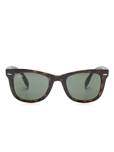 Ray Ban Rb4105 Sunglasses In Brown