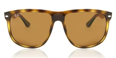 Ray Ban Rb4147 Boyfriend 710/57 Occhiali Da Sole Tartarugatishell Per Uomo In Multi