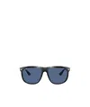 Ray Ban Ray-ban Womens Black Rb4147 Square-frame Acetate Sunglasses In Blue