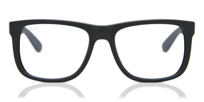 Ray Ban Rb4165 Justin 622/5x Men's Glasses Black Size 55 - Blue Light Block Available