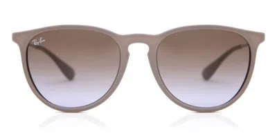 Ray Ban Rb4171 Erika 600068 Women's Sunglasses Brown Size 54