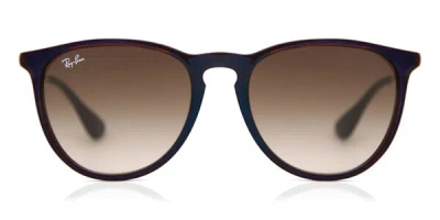 Ray Ban Rb4171 Erika 631513 Women's Sunglasses Blue Size 54 In Multi