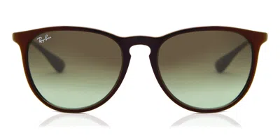 Ray Ban Rb4171 Erika 6316e8 Women's Sunglasses Purple Size 54 In Green