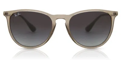 Ray Ban Rb4171 Erika 65138g Occhiali Da Sole Chiari Per Donna In Gray