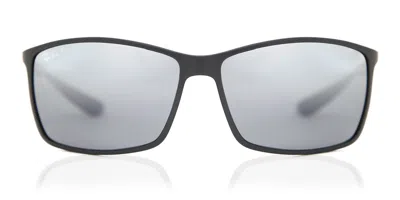 Ray Ban Rb4179 Liteforce Polarized 601s82 Occhiali Da Sole Neri Per Uomo In Black
