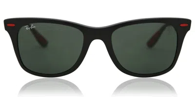 Ray Ban Rb4195m Ferrari F60271 Men's Sunglasses Black Size 52
