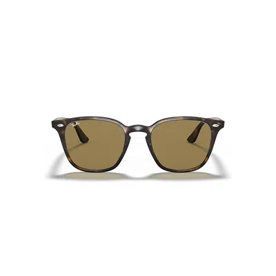 Ray Ban Rb4258 Sunglasses Tortoise Frame Brown Lenses 52-20 In Black