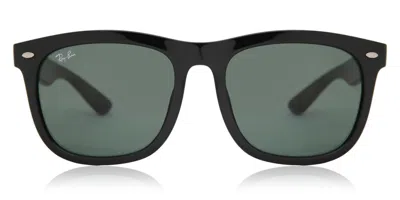 Ray Ban Rb4260d Asian Fit 601/71 Men's Sunglasses Black Size 57 In Green
