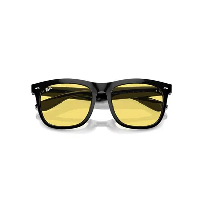 Ray Ban Rb4260d Sunglasses Black Frame Yellow Lenses 57-19