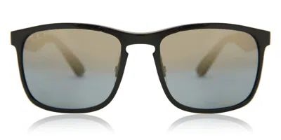 Ray Ban Rb4264 Chromance Polarized 601/j0 Men's Sunglasses Black Size 58