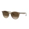Ray Ban Rb4305 616613 Sunglasses In Beige