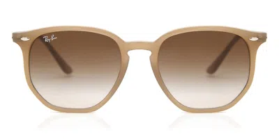 Ray Ban Rb4306 616613 Men's Sunglasses Brown Size 54 In Pattern