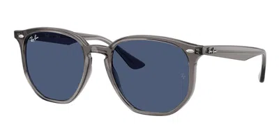 Ray Ban Rb4306 687380 Men's Sunglasses Grey Size 54 In Gray