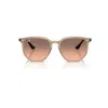 Ray Ban Rb4306 Sunglasses Havana Frame Pink Lenses 54-19 In Havana