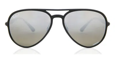 Ray Ban Rb4320ch Polarized Polarized 601s5j Men's Sunglasses Black Size 58 In Pink