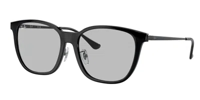 Ray Ban Rb4333d Asian Fit 601/87 Men's Sunglasses Black Size 55