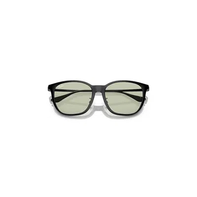 Ray Ban Rb4333d Sunglasses Black Frame Green Lenses 55-17