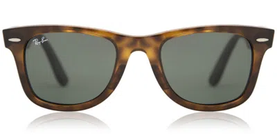 Ray Ban Rb4340 Wayfarer 710 Men's Sunglasses Tortoiseshell Size 50 In Brown