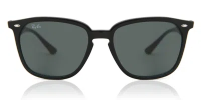 Ray Ban Rb4362 601/71 Occhiali Da Sole Neri Per Uomo In Blue