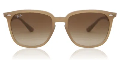 Ray Ban Rb4362 616613 Occhiali Da Sole Marroni Per Uomo In Brown
