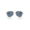 Ray Ban Rb4376 July 4th Limited Sunglasses Blue Frame Blue Lenses Polarized 57-16 In Blue