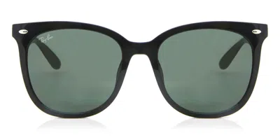 Ray Ban Rb4379d Asian Fit 601/71 Men's Sunglasses Black Size 55 In Yellow