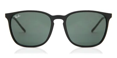 Ray Ban Rb4387 601/71 Men's Sunglasses Black Size 56
