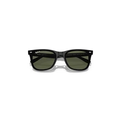 RAY BAN RB4391D SONNENBRILLEN SCHWARZ FASSUNG GRÜN GLAS POLARISIERT 65-18