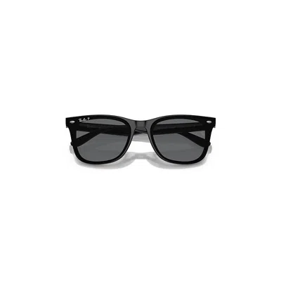Ray Ban Rb4391d Sunglasses Black Frame Grey Lenses Polarized 65-18