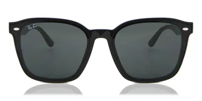 Ray Ban Rb4392d Asian Fit 601/87 Men's Sunglasses Black Size 66