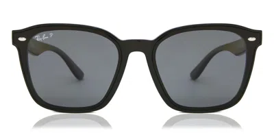 Ray Ban Rb4392d Asian Fit Polarized 601/81 Men's Sunglasses Black Size 66 In Pink