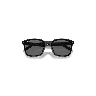 Ray Ban Rb4392d Sunglasses Black Frame Grey Lenses Polarized 66-17