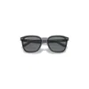 Ray Ban Rb4392d Sunglasses Transparent Grey Frame Grey Lenses 66-17 In Transparent Grey