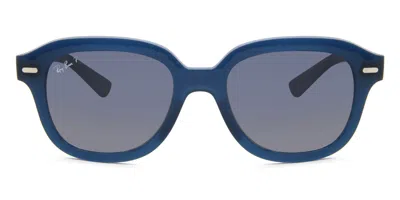 Ray Ban Rb4398 Erik Polarized 667678 Men's Sunglasses Blue Size 51 In Pink