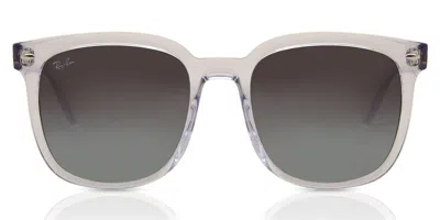 Ray Ban Rb4401d Asian Fit 64478g Men's Sunglasses Clear Size 57 In Gray