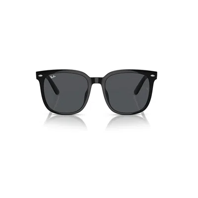 Ray Ban Rb4401d Sunglasses Black Frame Grey Lenses 55-20 In Dark Grey