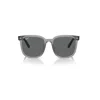 Ray Ban Rb4401d Sunglasses Grey Frame Grey Lenses Polarized 55-20 In Grey