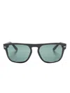 Ray Ban Rb4407 Square-frame Sunglasses In Black