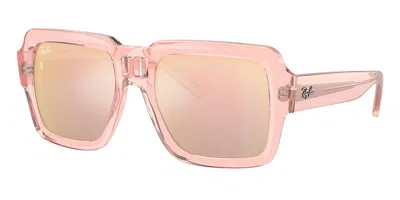 Ray Ban Rb4408 Magellan 67286x Men's Sunglasses Pink Size 54