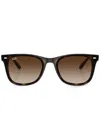 Ray Ban Rb4420 Sunglasses Havana Frame Brown Lenses 65-18 In Braun
