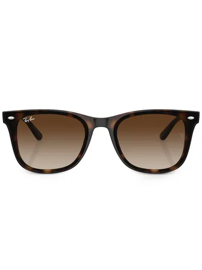 Ray Ban Rb4420 Sunglasses Havana Frame Brown Lenses 65-18