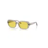 Ray Ban Rb4421d Bio-based Sonnenbrillen Transparent Light Beige Fassung Gelb Glas 56-18
