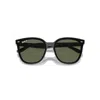 Ray Ban Rb4423d Sunglasses Black Frame Green Lenses Polarized 66-15 In Black